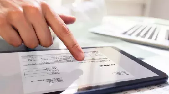 tablette facture dématérialisée
