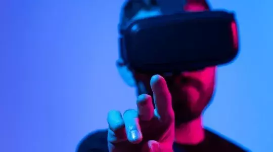 caque à réalité virtuelle