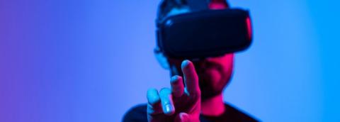 caque à réalité virtuelle