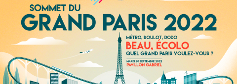 Affiche du sommet grand paris